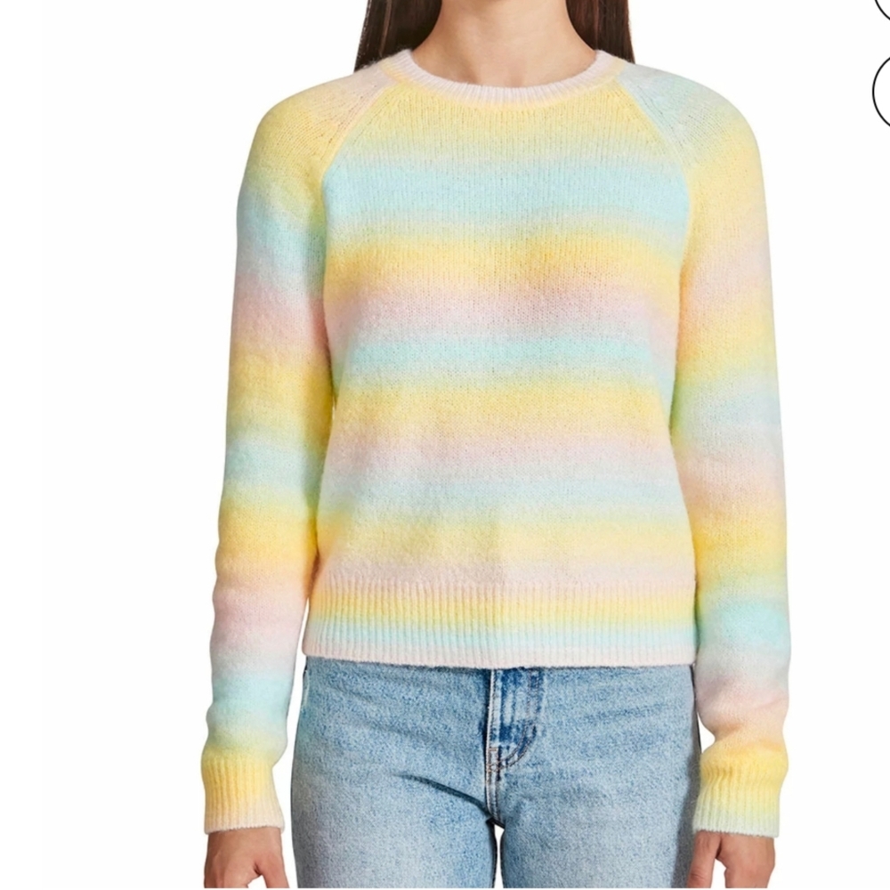 BB Dakota by Steve Madden Ladies' Ombre Wool Sweater, Yellow Ombre. NWOT.